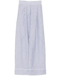 Riviera - Striped-Pattern Pants - Lyst