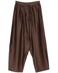 Cordera - Drawstring-Waist Wide-Leg Trousers - Lyst