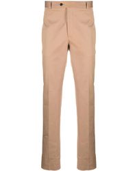 Fursac - Slim-Fit Cotton Gabardine Chinos - Lyst