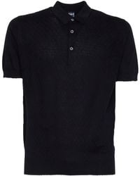Fedeli - Gabriel Giza Buttoned Classic Collar Polo Shirt - Lyst
