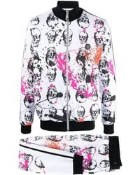 Philipp Plein - Skull-Print Tracksuit Set - Lyst