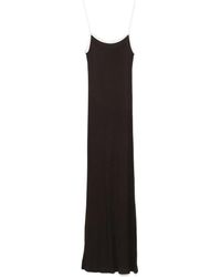 AYA MUSE - Geribbelde Midi-Jurk - Lyst