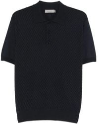 Canali - T-Shirt Boutonné - Lyst
