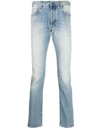 14 Bros - Stonewashed Straight-Leg Jeans - Lyst