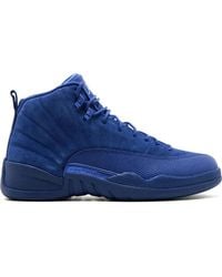 Nike - Air 12 Retro "Deep Royal Suede" Sneakers - Lyst