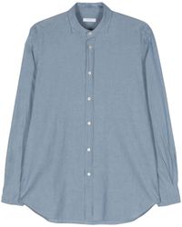 Boglioli - Slub-texture Cotton Shirt - Lyst