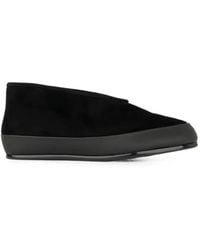 Linda Baumann - Suede Slip-On Loafers - Lyst