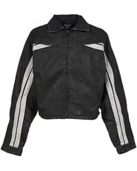 RRR123 - Trappist Striped Trucker Jacket - Lyst