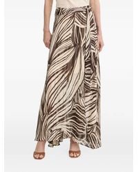 Guess - New Romana Wrap Maxi Skirt - Lyst