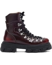 Ganni - Botas con cordones - Lyst