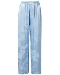 Balenciaga - Elas Trousers With Elasticated Waistband - Lyst
