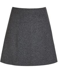 PAIGE - Pomme A-Line Mini Skirt - Lyst