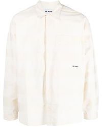 Sunnei - Stripe-Pattern Cotton Shirt - Lyst