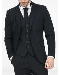 SELECTED - Notched-Lapels Blazer - Lyst