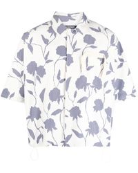 Jacquemus - Disgreghi Hemd Mit Rosen-Print - Lyst