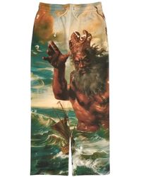 DENIM TEARS - Printed Poseidon's Revenge Track Pants - Lyst
