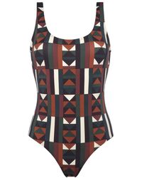Eres - Structure Graphic-print Swimsuit - Lyst