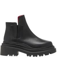 Plan C - Chunky-Sole Ankle Boots - Lyst