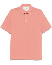 Brunello Cucinelli - Poloshirt Aus Piqué - Lyst