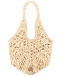 Maje - Raffia Tote Bag - Lyst