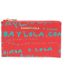Bimba Y Lola - Portemonnaie mit Logo-Print - Lyst