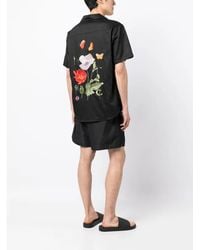 True Tribe - Pablo Floral-Embroidered Shirt - Lyst