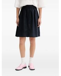 Marc O' Polo - Elasticated-Waistband Mini Flared Skirt - Lyst