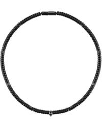 Philipp Plein - Beads Skull Necklace - Lyst