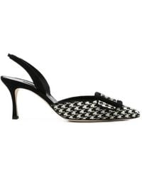 Manolo Blahnik - Mayslibi Pointed-Toe Pumps - Lyst