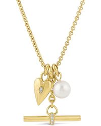 Dinny Hall - My World Pearl Diamond Necklace - Lyst