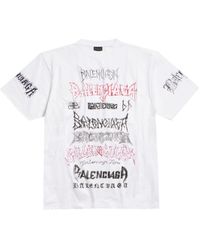 Balenciaga - Camiseta Metal - Lyst
