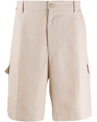 Dolce & Gabbana - Linen Bermuda Shorts - Lyst