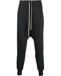 Rick Owens - Drop-Crotch Drawstring Track Pants - Lyst