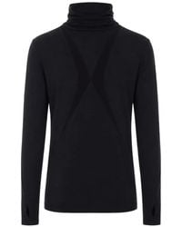 Thom Krom - Panelled Long-Sleeve T-Shirt - Lyst
