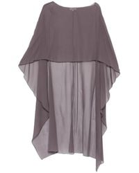 Antonelli - Herve Boat-Neck Cape - Lyst