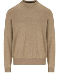 Loro Piana - Crew-Neck Cashmere Sweater - Lyst