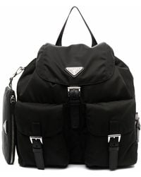 Prada Medium Re-nylon Backpack - Black