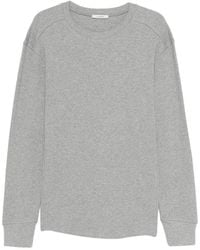 Entire studios - Ribbed Crew-Neck Sweatshirt - Lyst