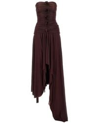 Maygel Coronel - Andi Ruched Floral-Appliqué Mini Dress - Lyst