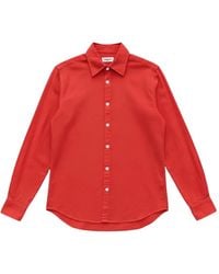 Cellar Door - Long-Sleeve Button-Down Shirt - Lyst