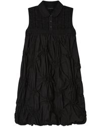 Lee Mathews - Johanna Ruffled Collar Mini Dress - Lyst