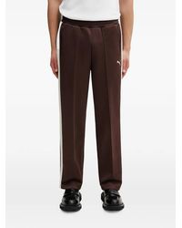 PUMA - Pantalones De Chándal Con Rayas Laterales - Lyst