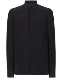 Dolce & Gabbana - ロングスリーブ シルクシャツ - Lyst
