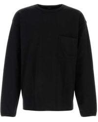 Lemaire - T-Shirt Met Lange Mouwen - Lyst