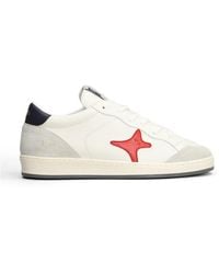 AMA BRAND - Star-Patch Lace-Up Sneakers - Lyst