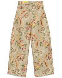 Marques'Almeida - Brocade Boyfriend Wide-Leg Trousers - Lyst