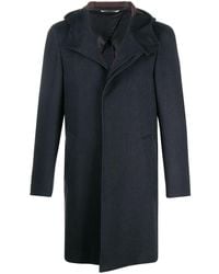 Canali Donsjas Met Verborgen Sluiting - Blauw