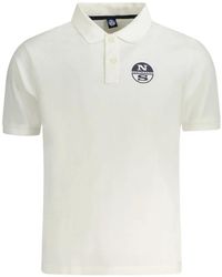 North Sails - Polo Con Logo Estampado - Lyst