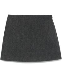 Theory - Mini-Rok Met A-Lijn - Lyst