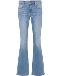 DIESEL - Tief sitzende 1969 D-Ebbey Bootcut-Jeans mit Slim-Fit - Lyst